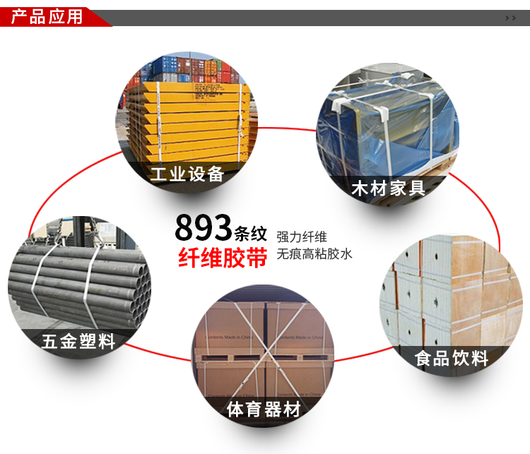 3M893单面透明玻璃纤维胶带