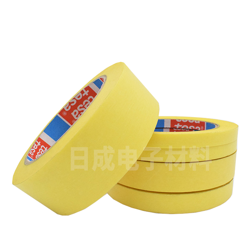 深圳批发 德莎tesa4334美纹纸遮蔽胶带分色喷烤漆耐高温和纸家具汽车装修用
